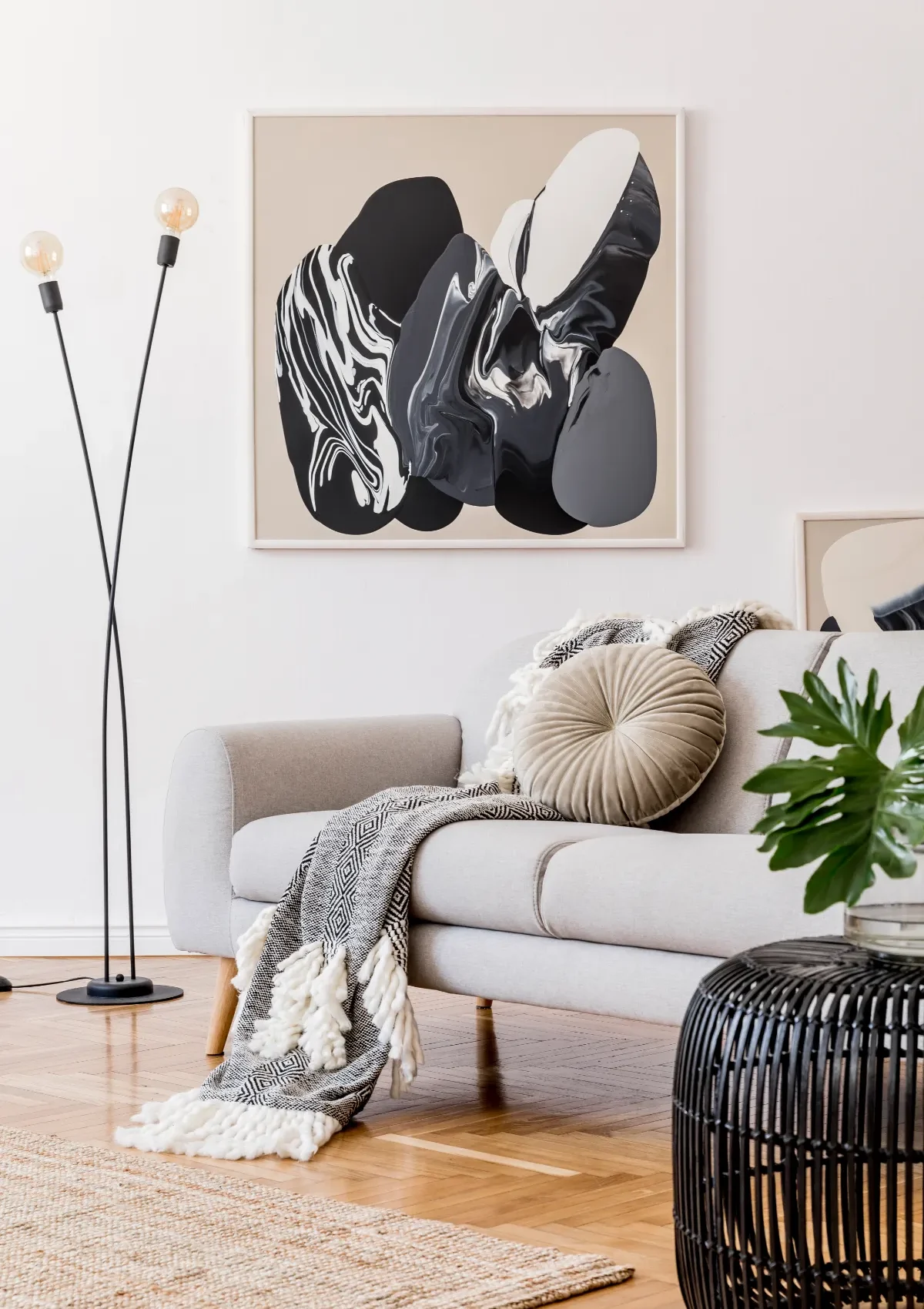 modern interior design with couch and abstract pai 2026 03 09 09 18 59 utc.webp